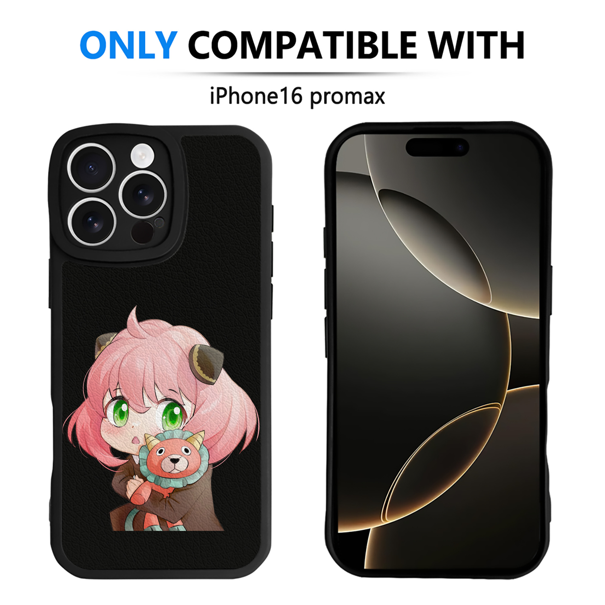 （画像用） SPY×FAMILY间谍家家酒 【iPhone 16シリーズ対応】シリコンスマホケース（レザー調） 材質：シリコン